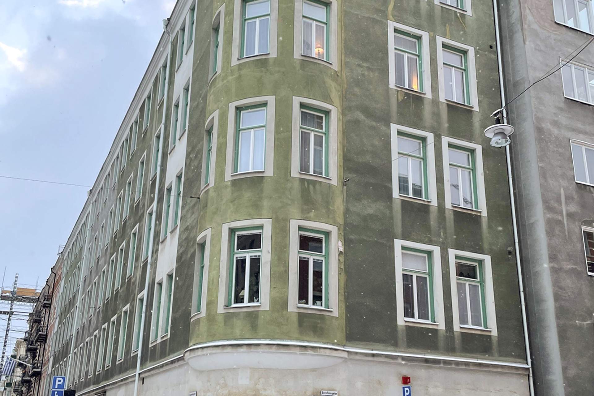 De renoverar Guldfisken på Östermalm
