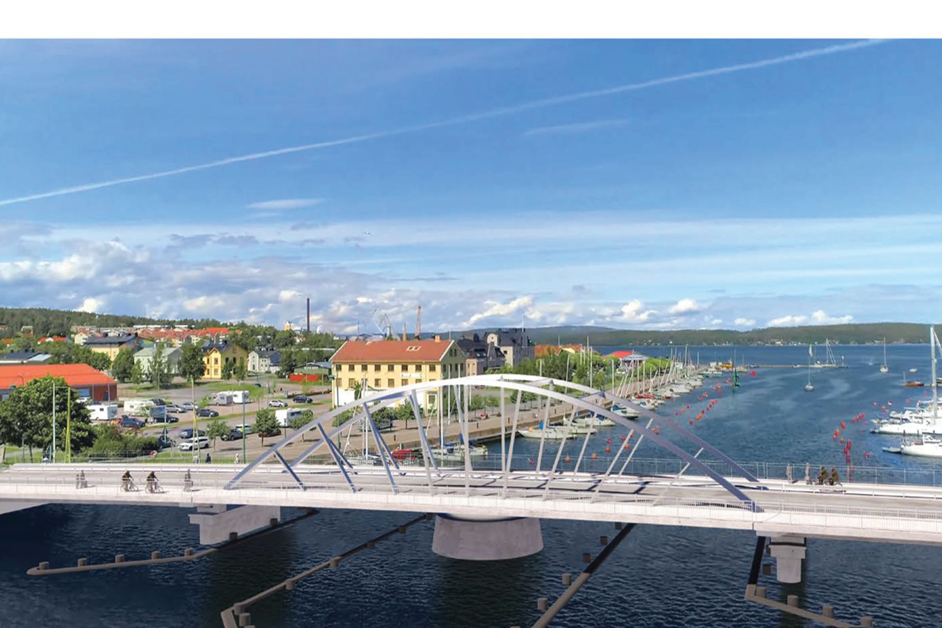 Bygger öppningsbar bro i Härnösand