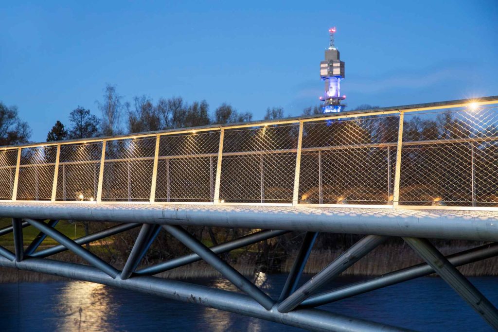 Folke Bernadottes bro. Arkitekt: Henrik Rundquist, arkitekt SAR/MSA. Foto: Kasper Dudzik.