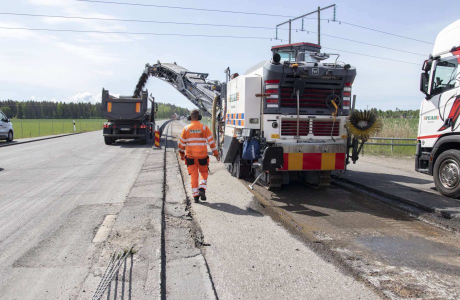 Peab återanvänder asfalt i 65 miljonersavtal