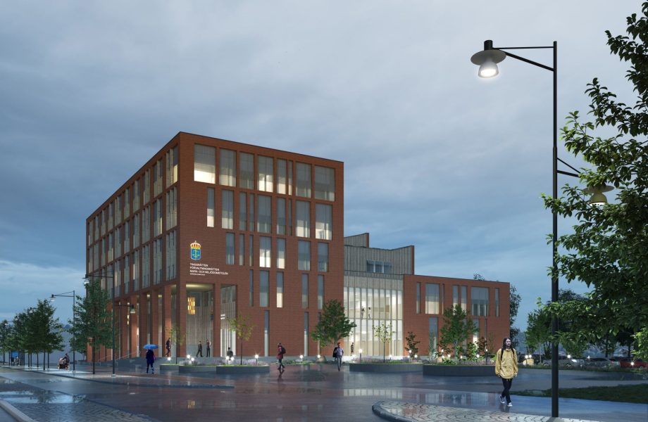 Skanska säljer domstolsbyggnad