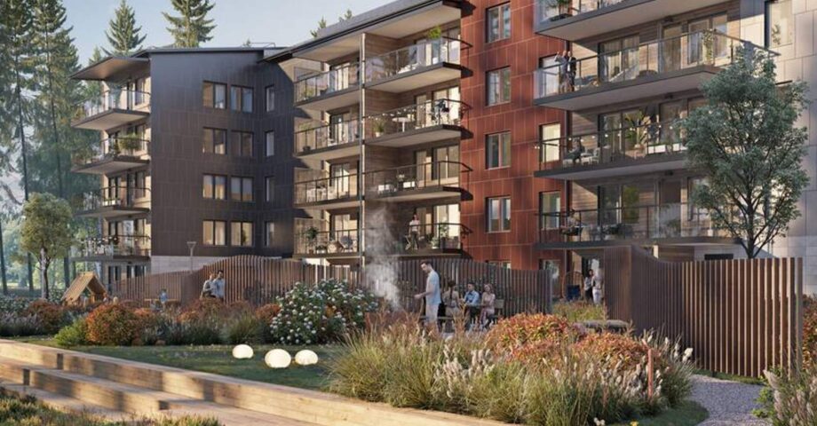 Nya bostäder vid Nydalasjön – ”Det ska vara enkelt att komma naturnära” Logo