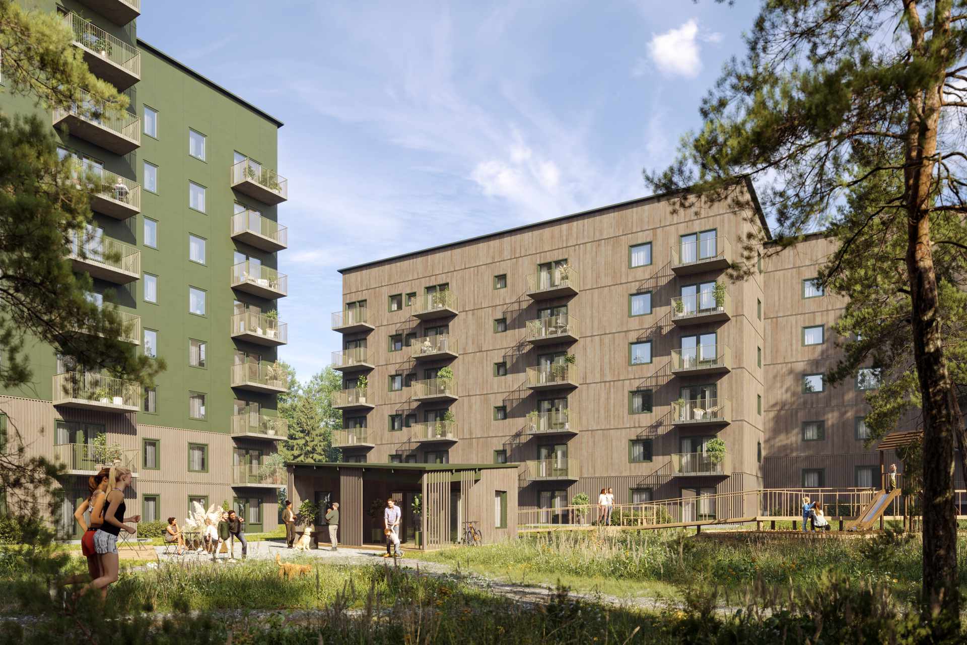 Sveafastigheter bygger nya hem i Skellefteå