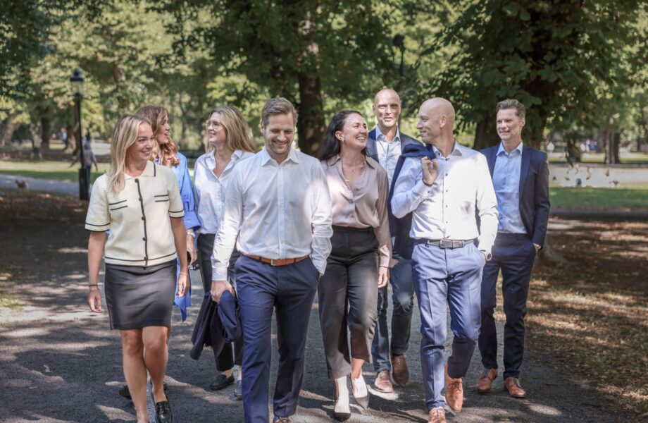 Bostadsbolagets ledningsgrupp på plats