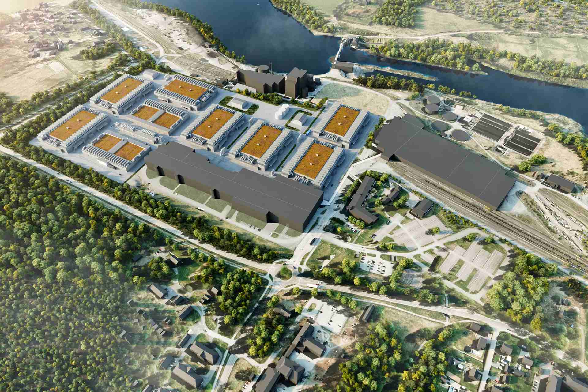 Datacenter tar över Northvolts mark i Borlänge