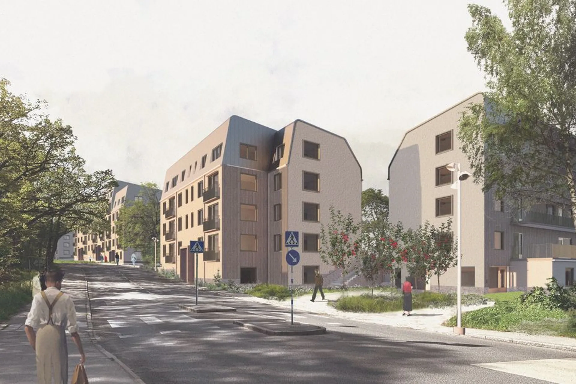 Nytt bostadsprojekt i Nockebyhov tar form