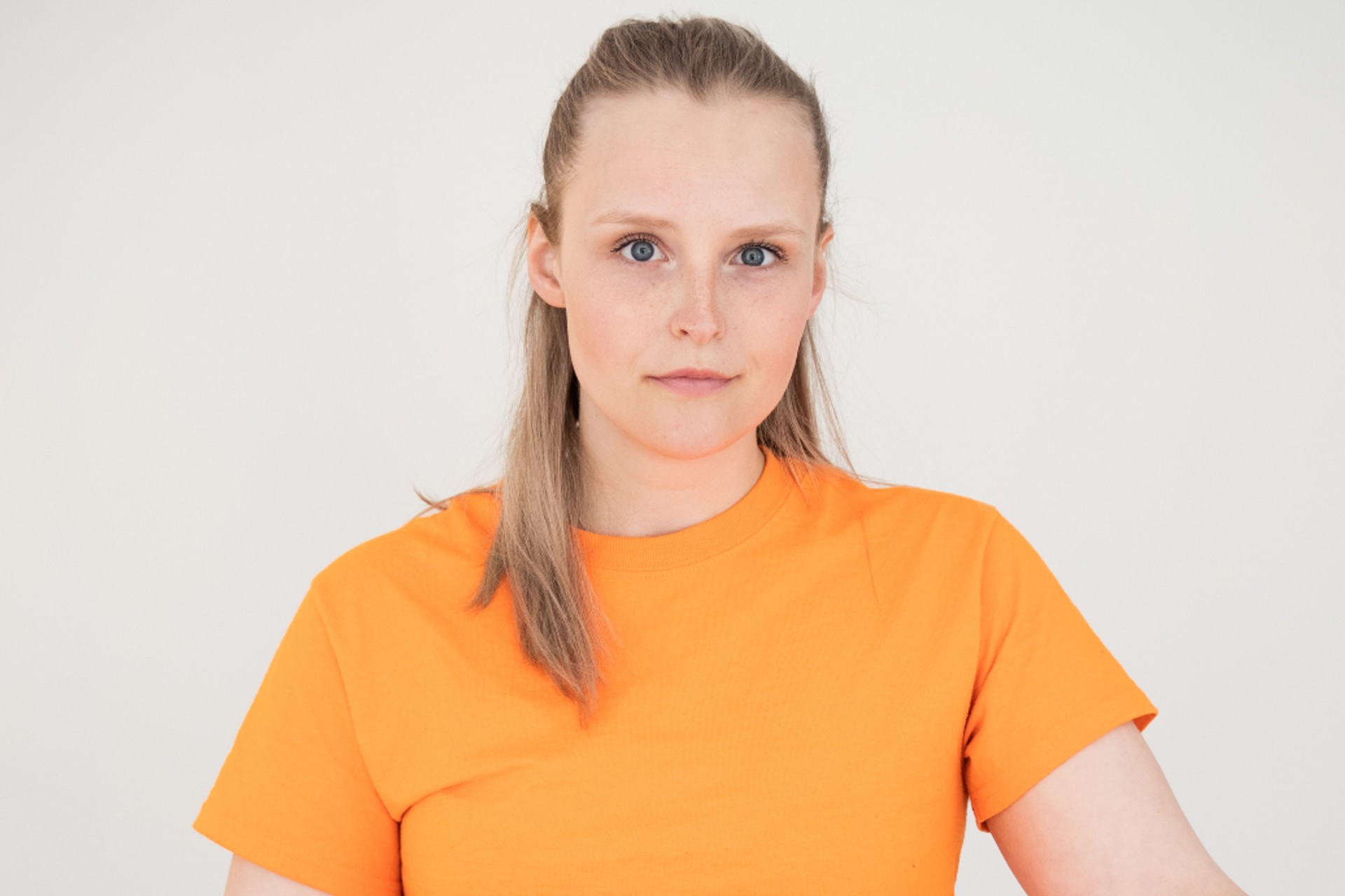 Denise Gartz, montör på Carls Elektriska och ungansvarig för Svenska Elektrikerförbundet. Bildcred: Svenska Elektrikerförbundet.