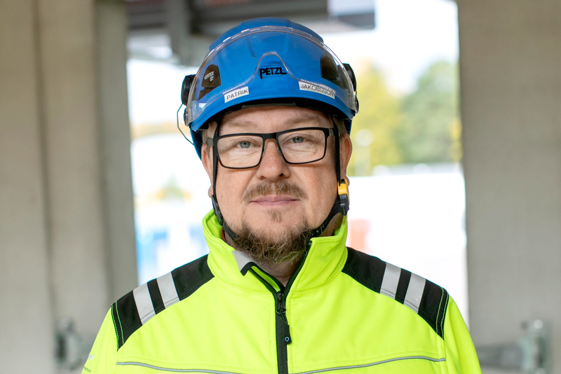 Patrik Jakobsson tillträdde den 7e oktober. Pressbild/RO-Gruppen.