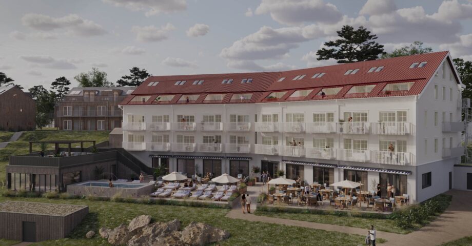 Hotell med unikt koncept byggs i Göteborgs skärgård Logo
