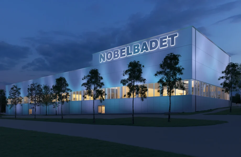 Byggjätten uppför nytt badhus