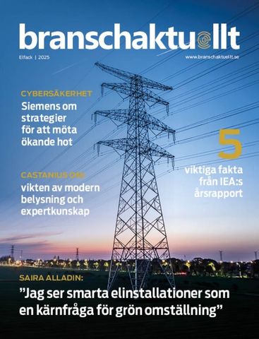 Branschaktuellt Elfack 2025 magasin Cover