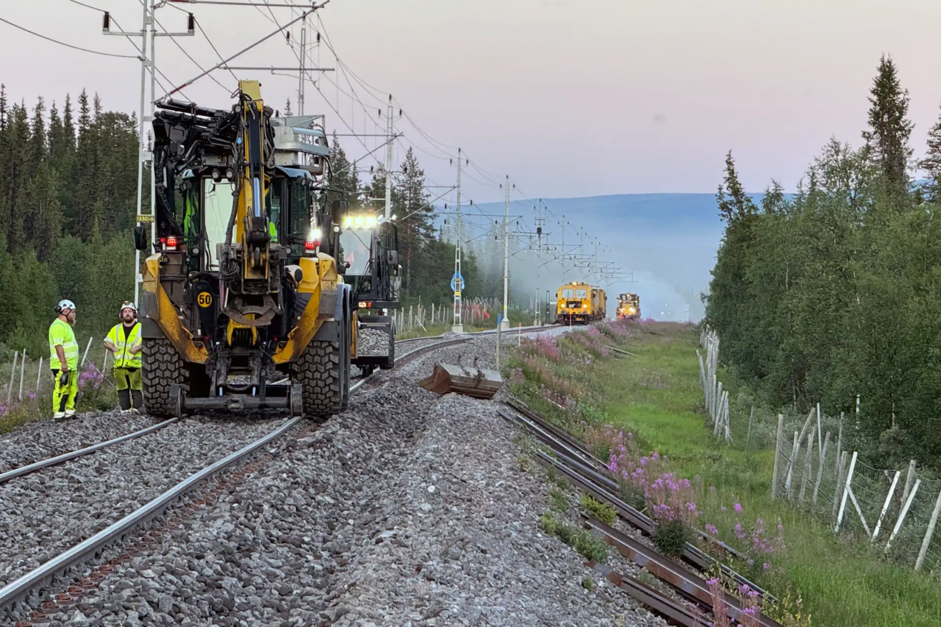 Nytt spårbyte på Malmbanan