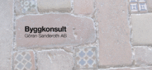 Byggkonsult Göran Sanderoth AB Logo
