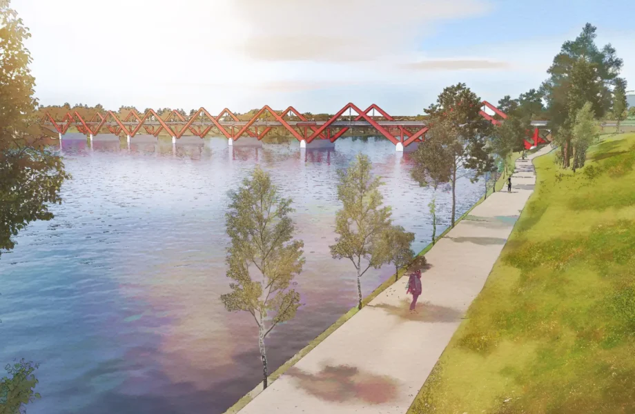 Anklagas för regelbrott - träbron 444 miljoner dyrare