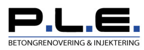 PLE Betongrenovering & Injektering AB Logo