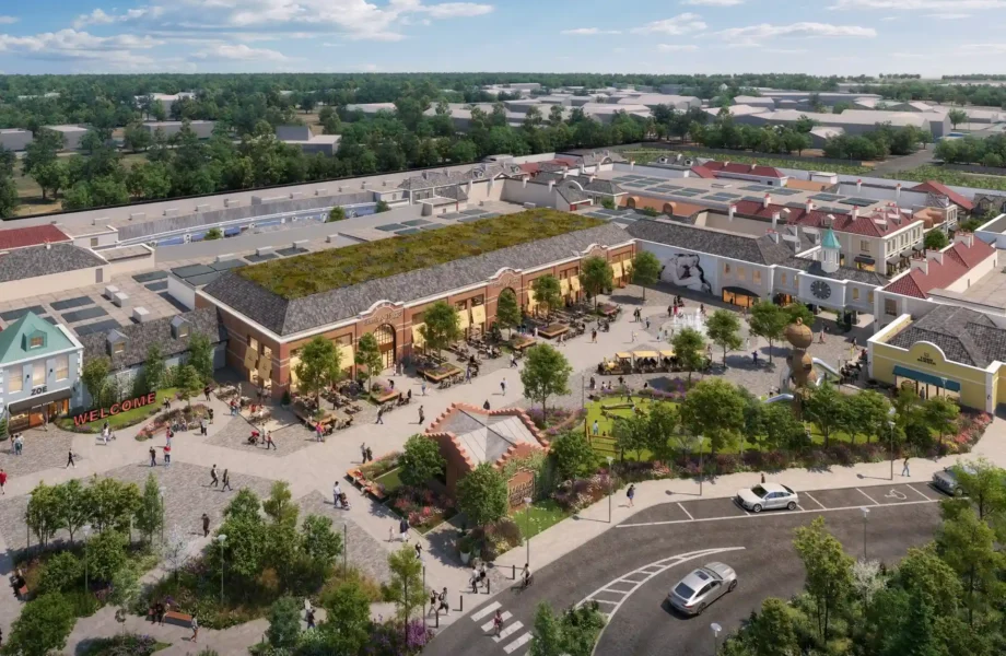 De bygger Skandinaviens största outlet