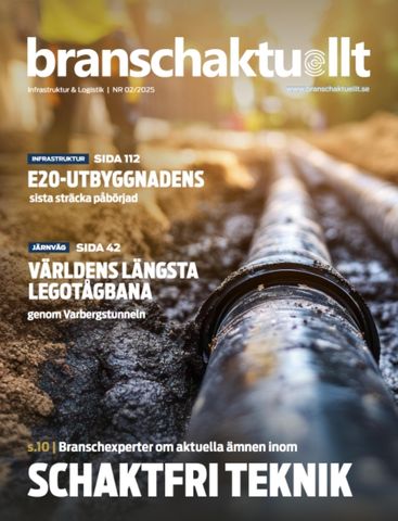Branschaktuellt Infrastruktur & logistik - #2 2025 Cover