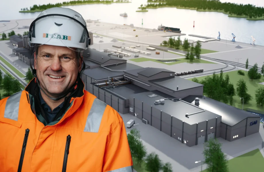 Peab och SSAB i avtal om nya stålverket