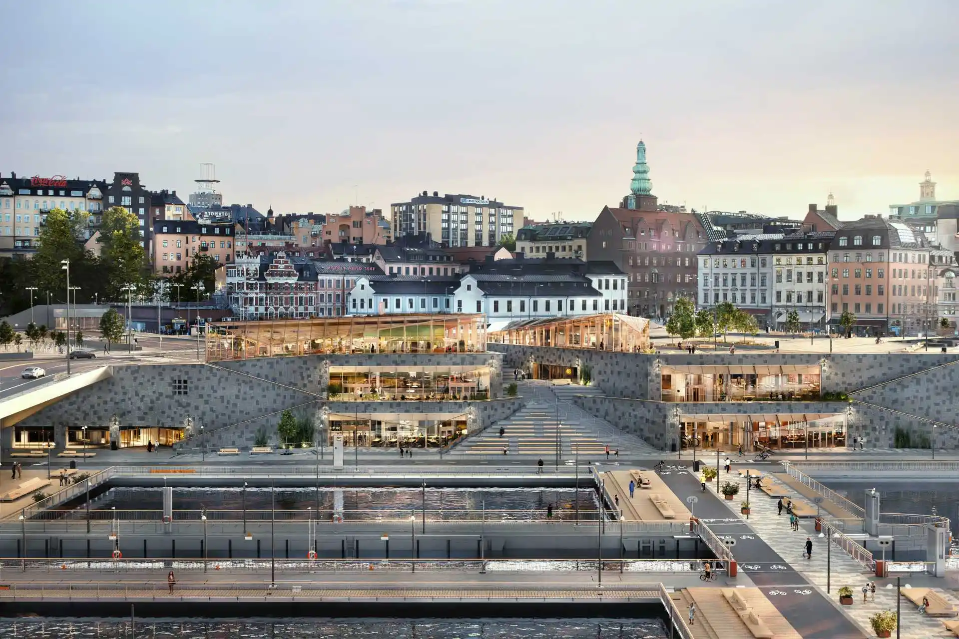 Invigningarna duggar tätt när nya Slussen växer fram