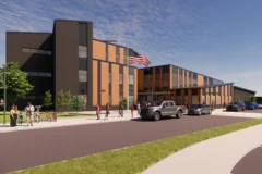 Här bygger Skanska skola - för 920 miljoner