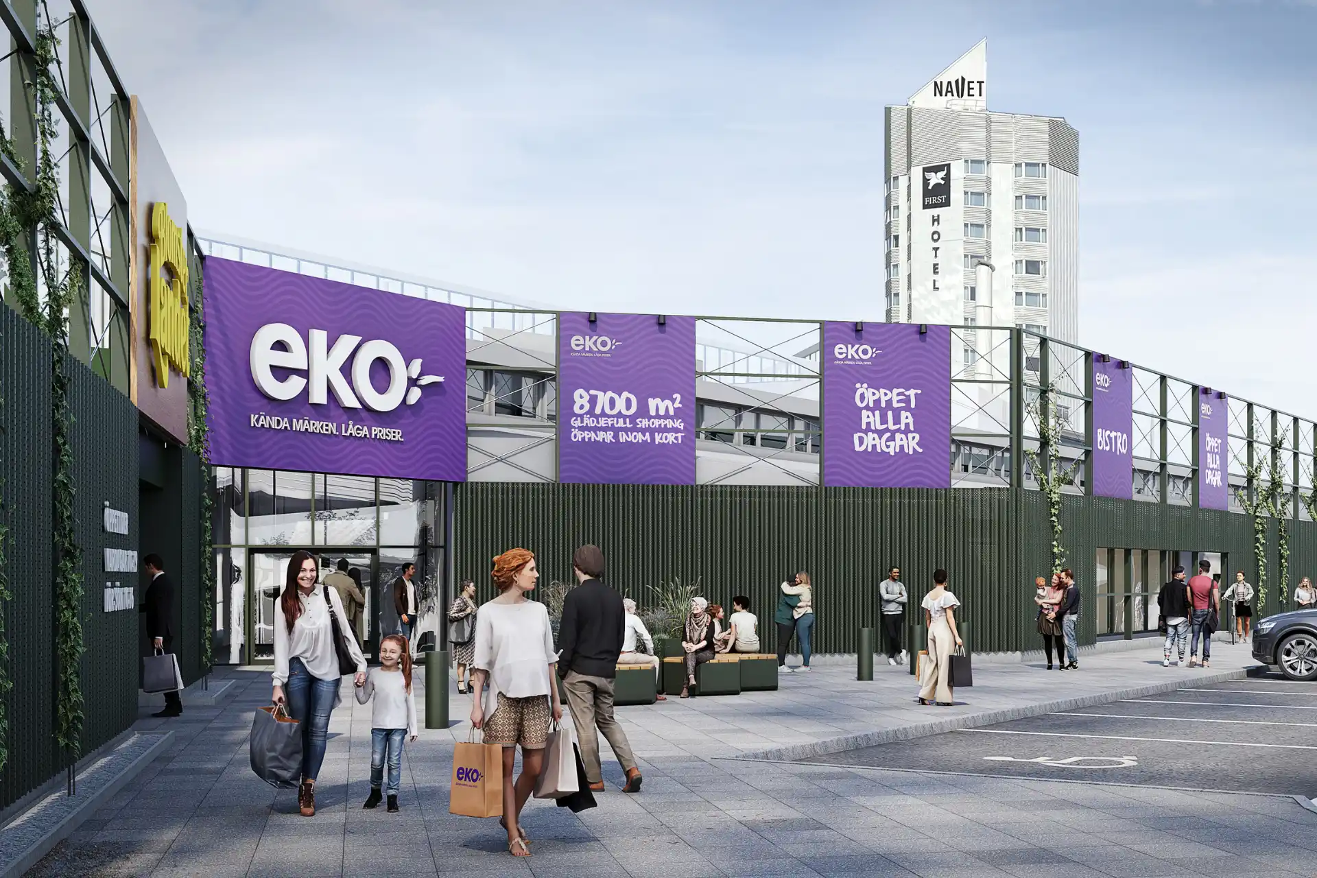 Bygger jättebutik för Eko Stormarknad