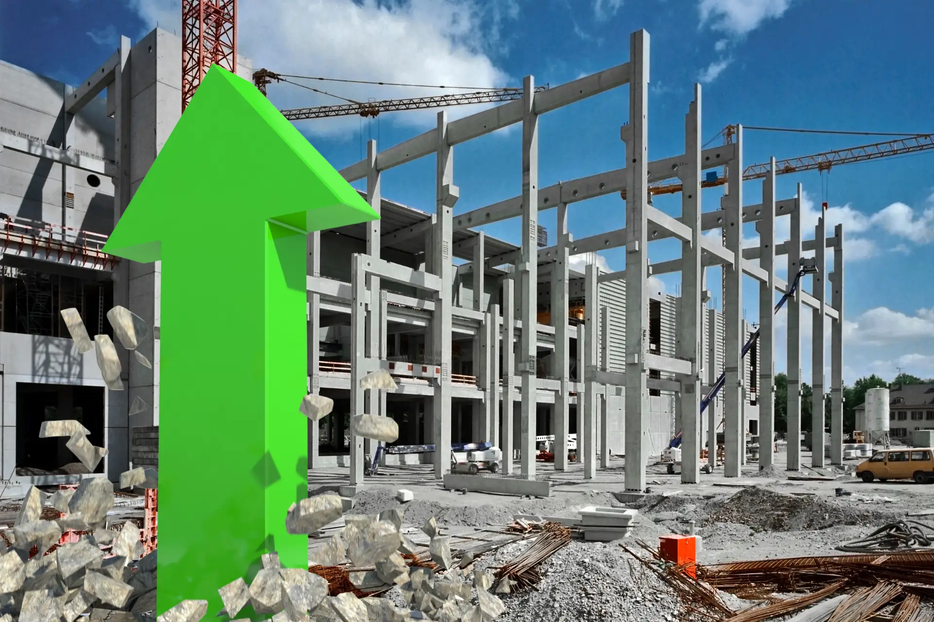 Uppåt för lägenhetsbyggandet