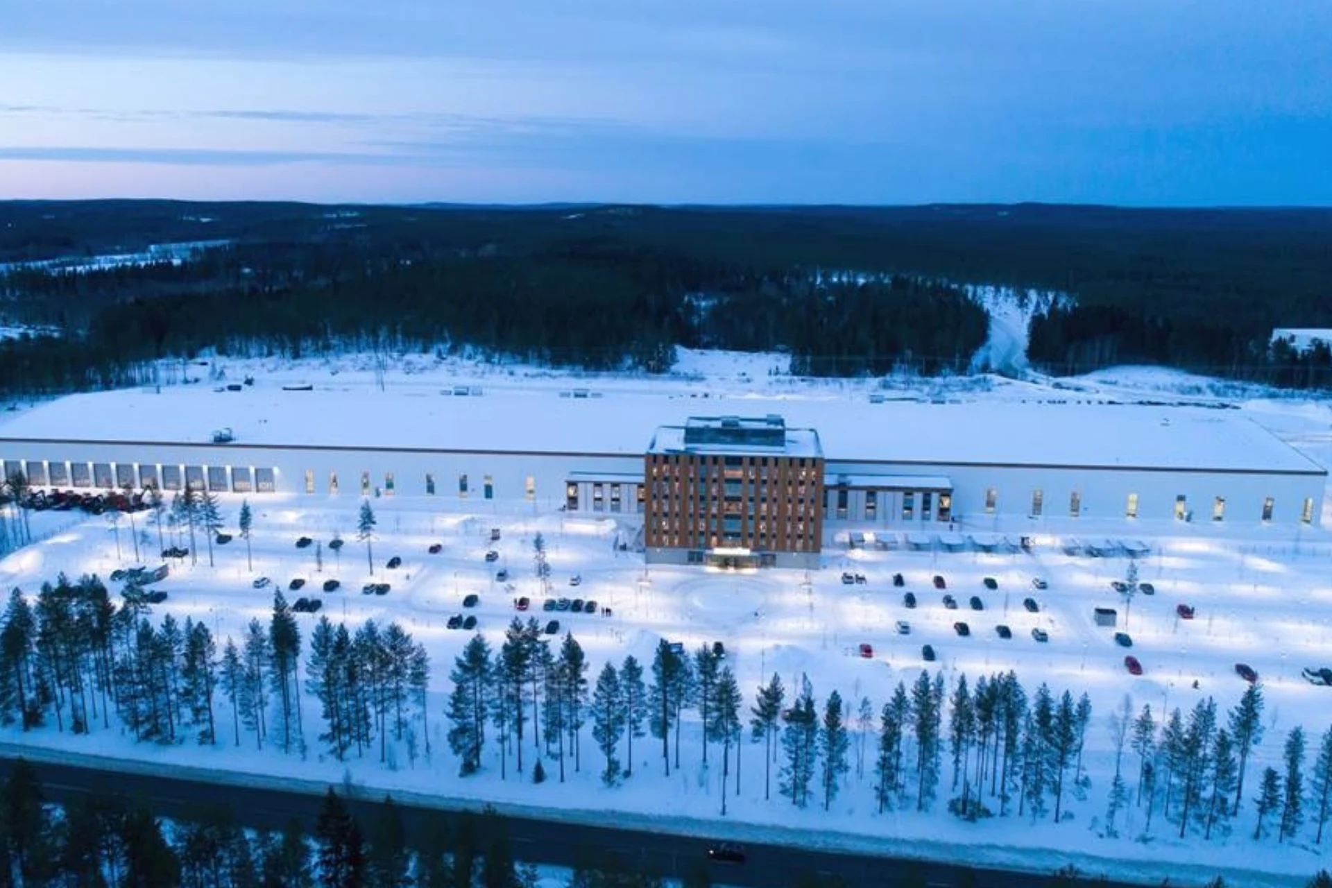 Storvarsel hos industrijätten