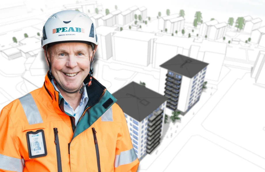 Här bygger Peab 72 nya lägenheter