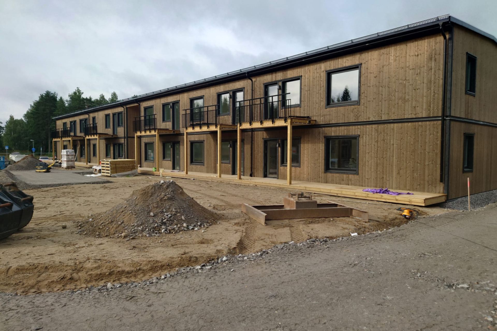 Nya bostäder färdigställda i Bergeforsen