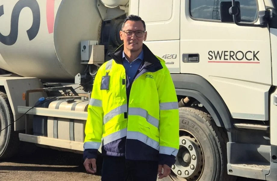 Swerock flyttar betongfabriken