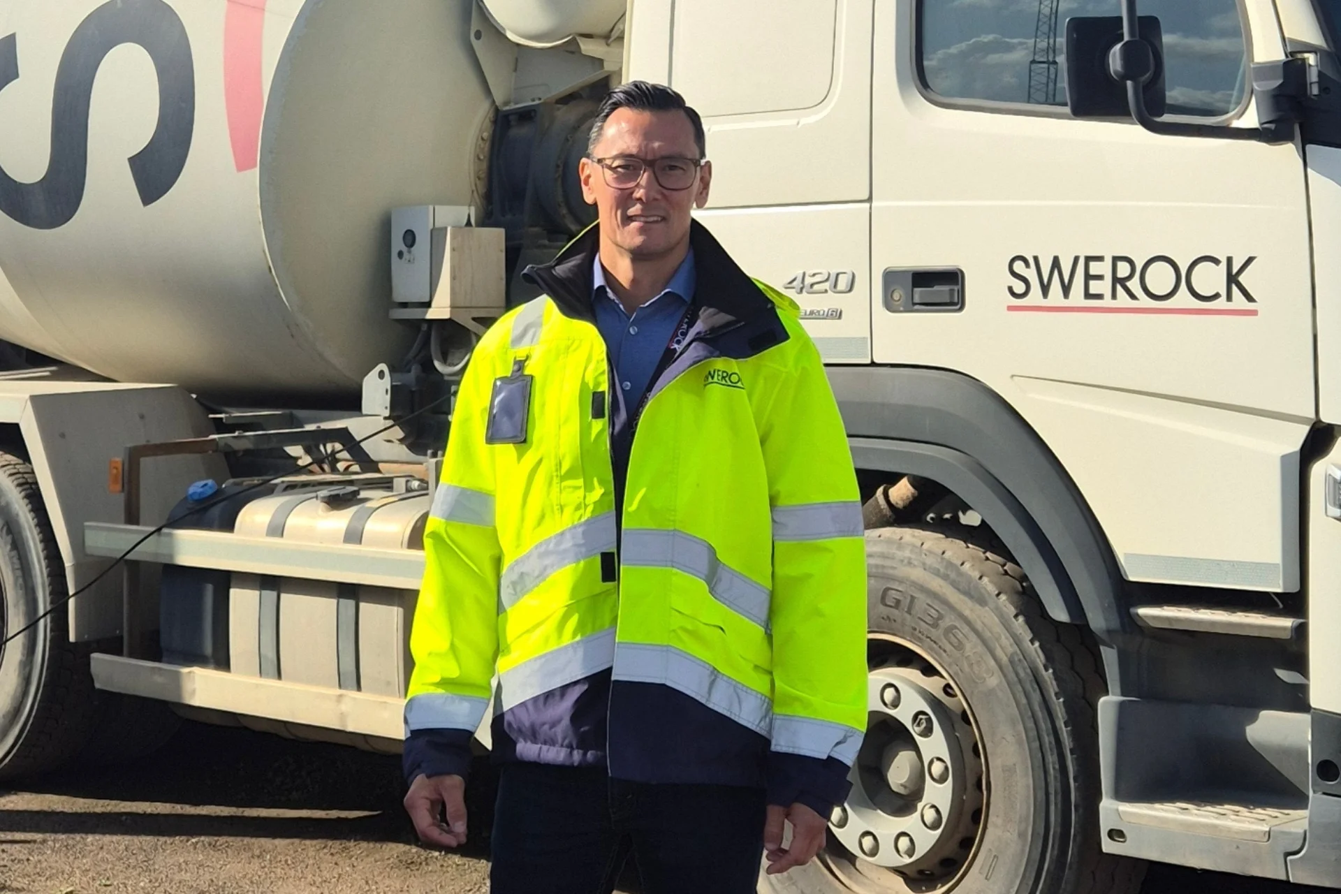 Swerock flyttar betongfabriken