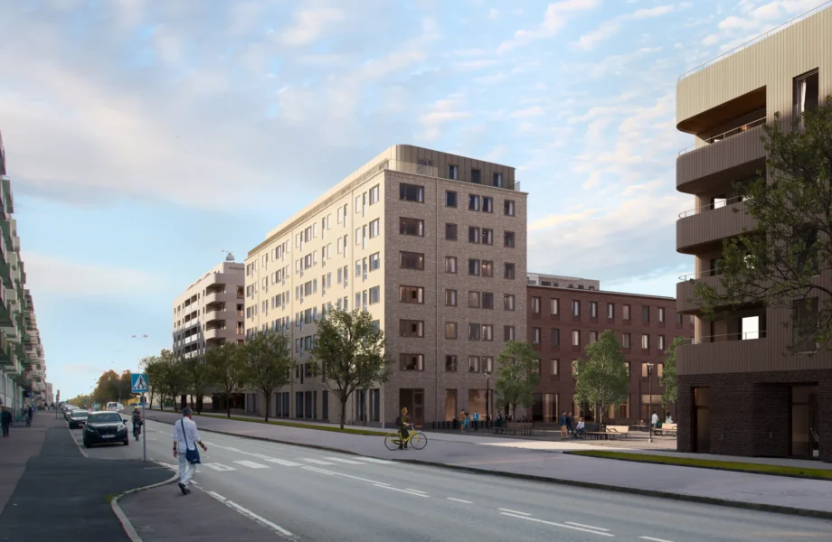 Bygger 101 nya studentbostäder