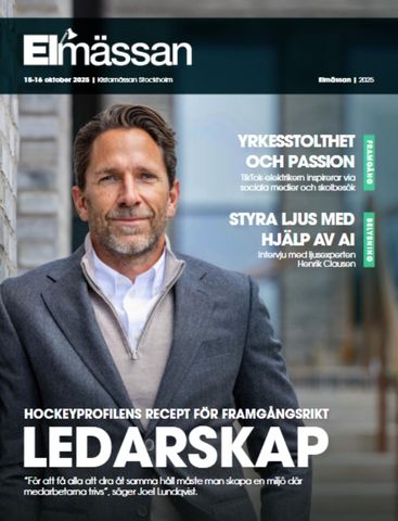 Elmässan Stockholm 2025 - Officiell mässtidning Cover