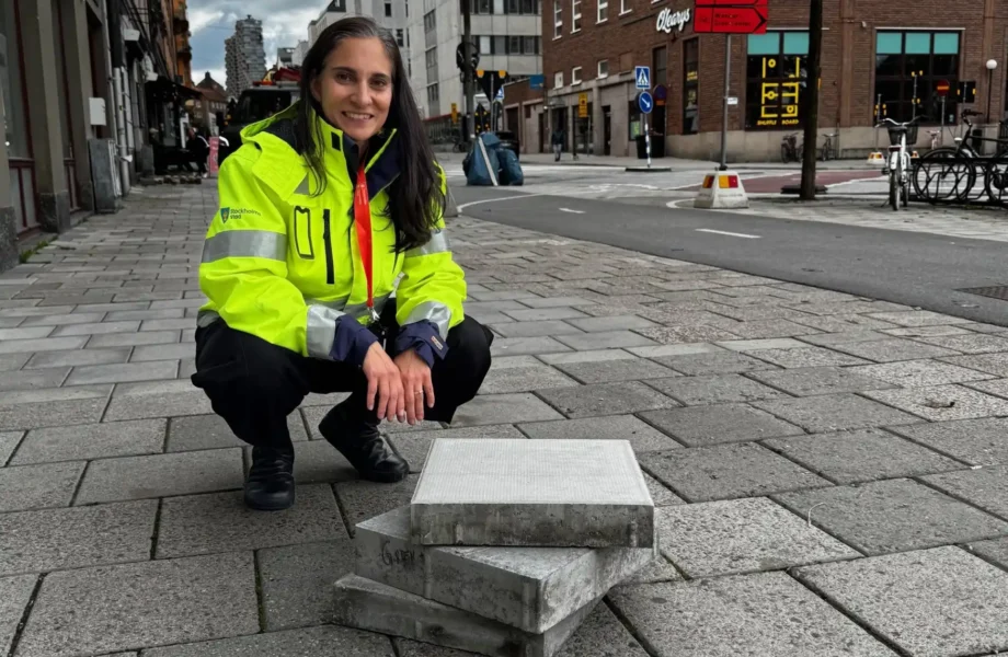 Stockholm testar klimatsmarta plattor - till högre kostnad