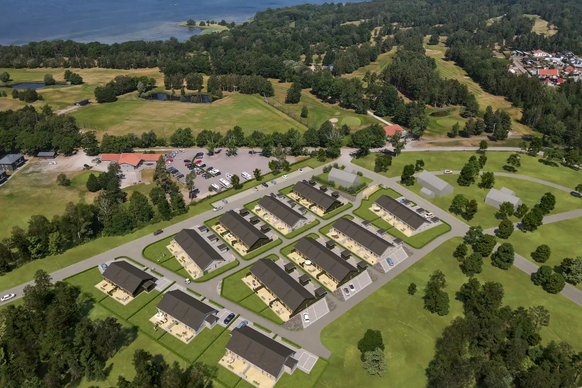 Byggstart för fyra bostadsprojekt samtidigt