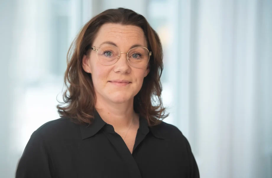Hon tar topproll hos Veidekke i Sverige