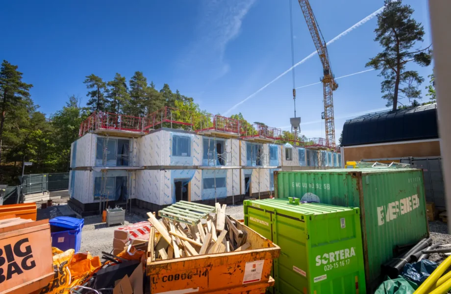 Familjebostäder skärper kraven på cirkulärt byggande