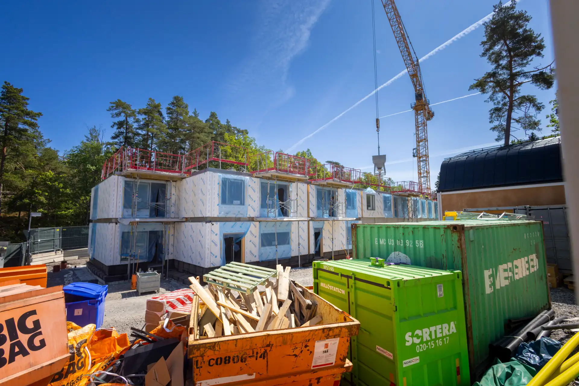 Familjebostäder skärper kraven på cirkulärt byggande