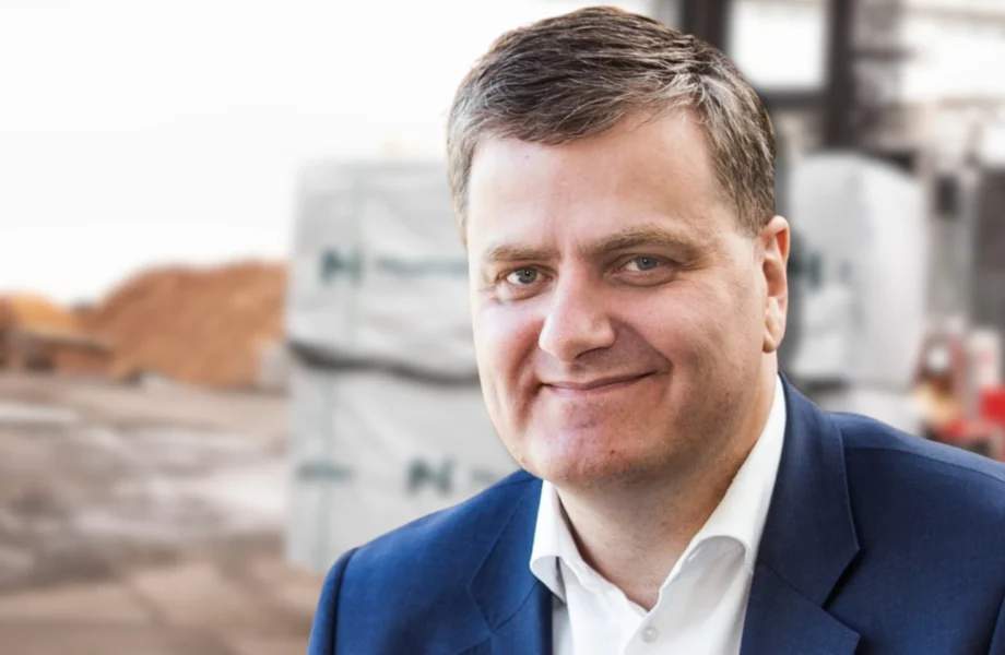 Han blir vd för byggbolaget