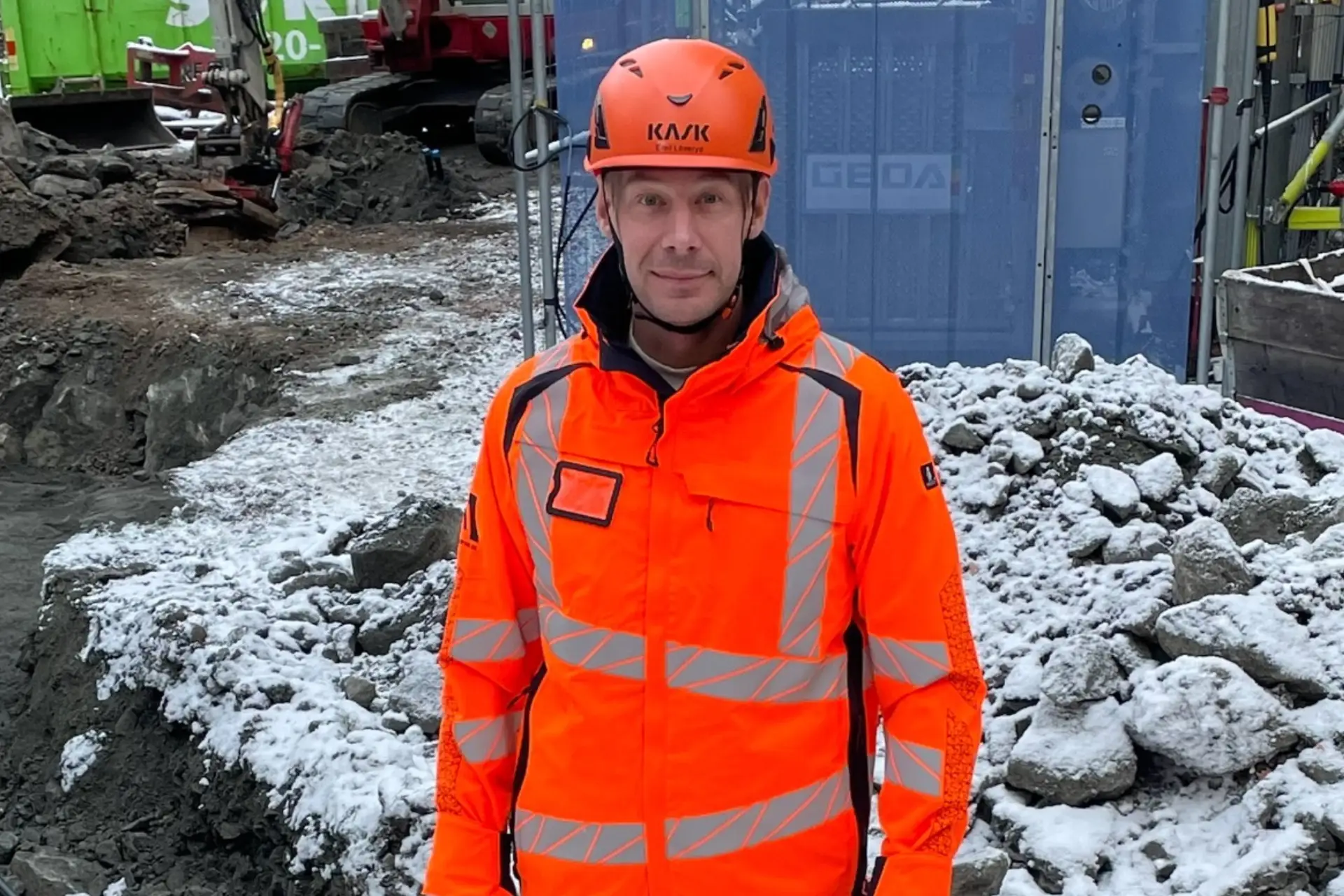 Han blir ny arbetschef på ByggArvid