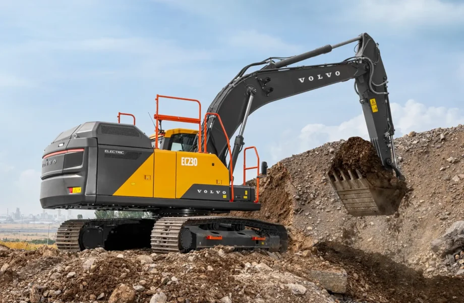 Volvo CE bygger ny jättefabrik i Sverige