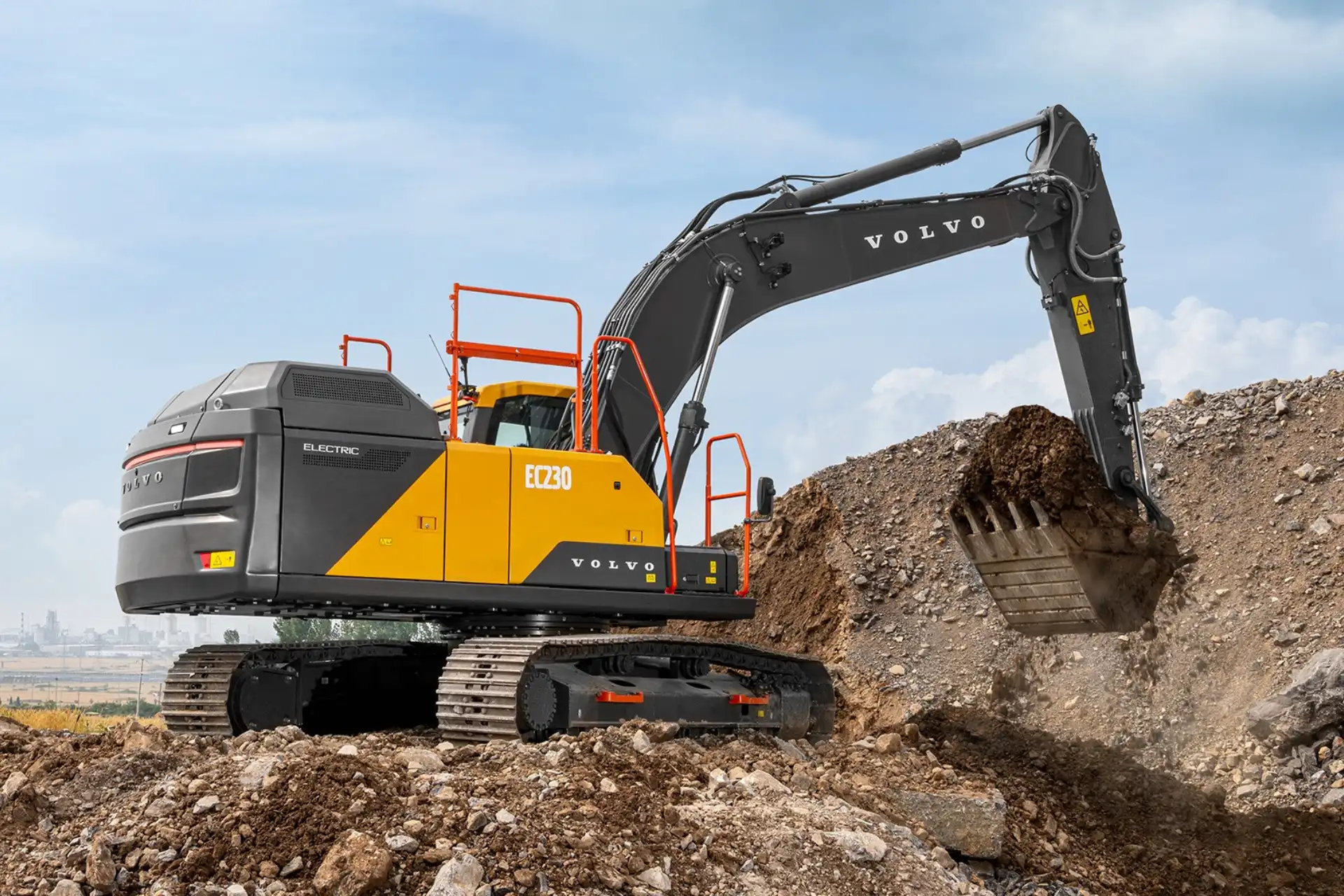 Volvo CE bygger ny jättefabrik i Sverige