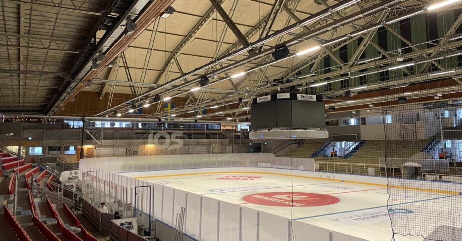 Tre av fyra delar klara i renoveringen av Nobelhallen Logo