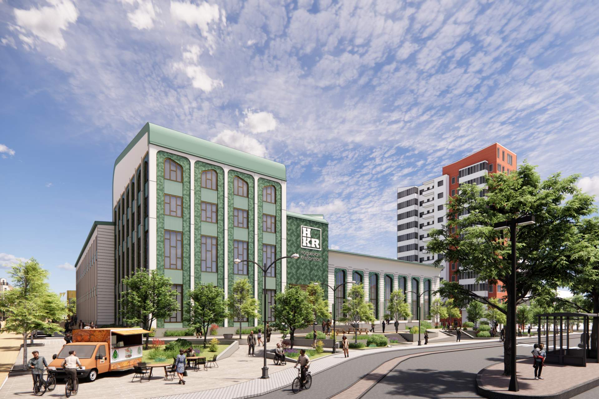 Delar av gallerian rivs – för att göra plats för högskolans nya citycampus