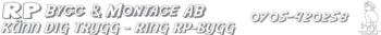 Ronnie Pettersson Bygg & Montage AB Logo