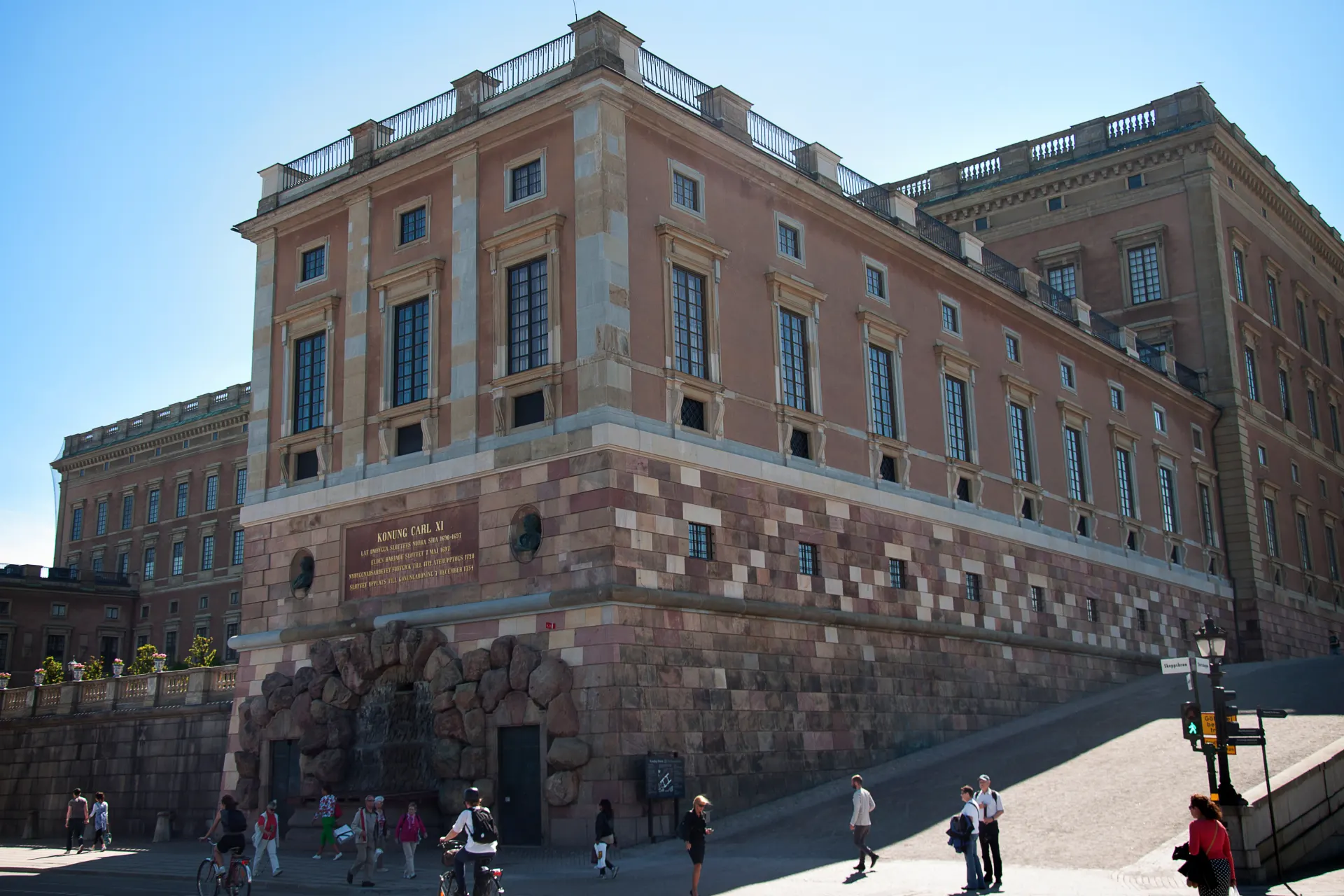Slottet renoveras - till år 2050