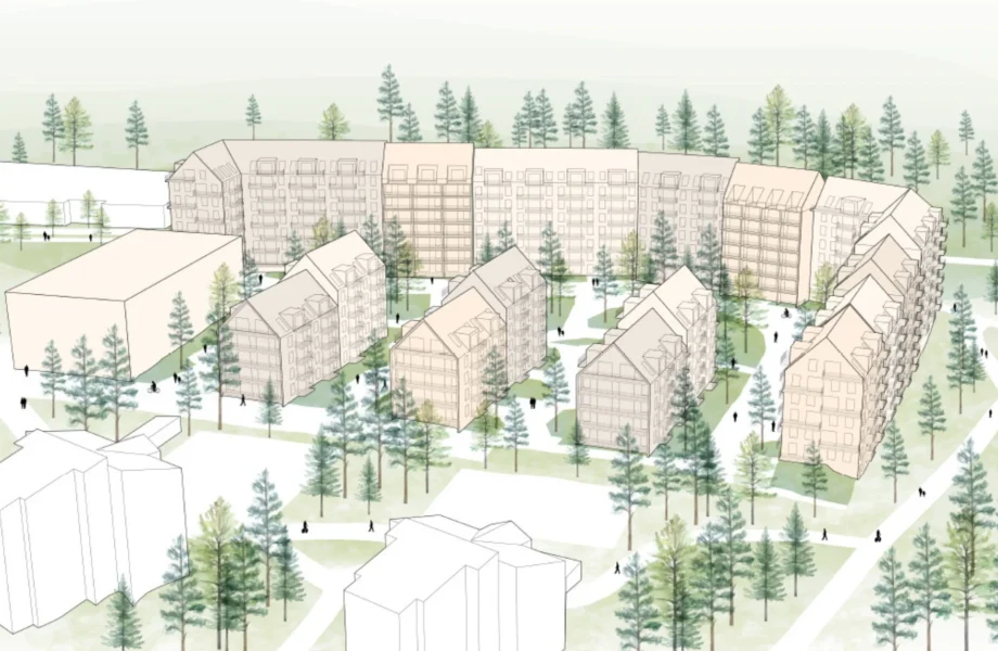 Här planeras 380 nya bostäder