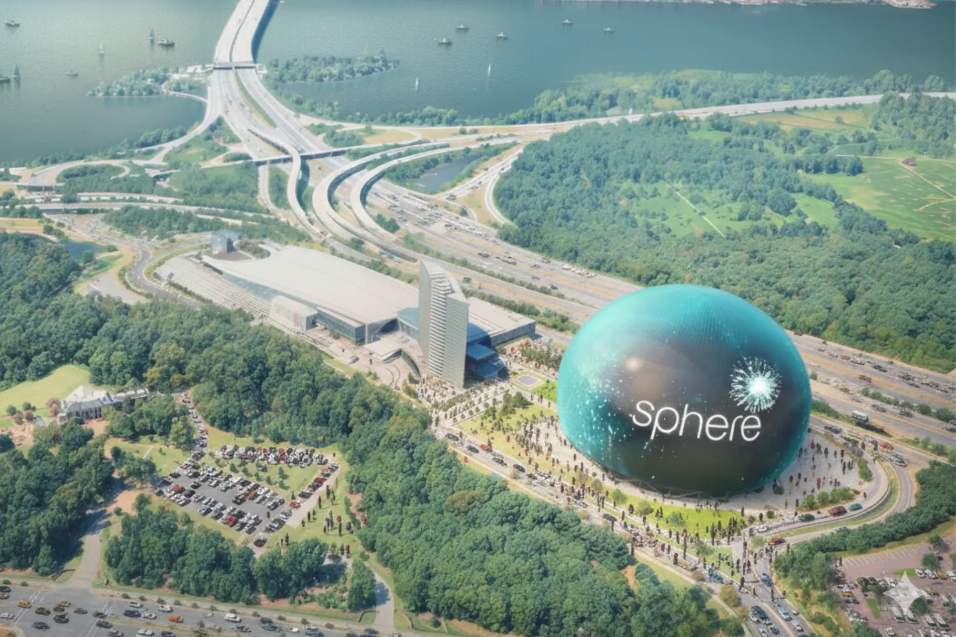 Las Vegas Sphere ska byggas i ny stad