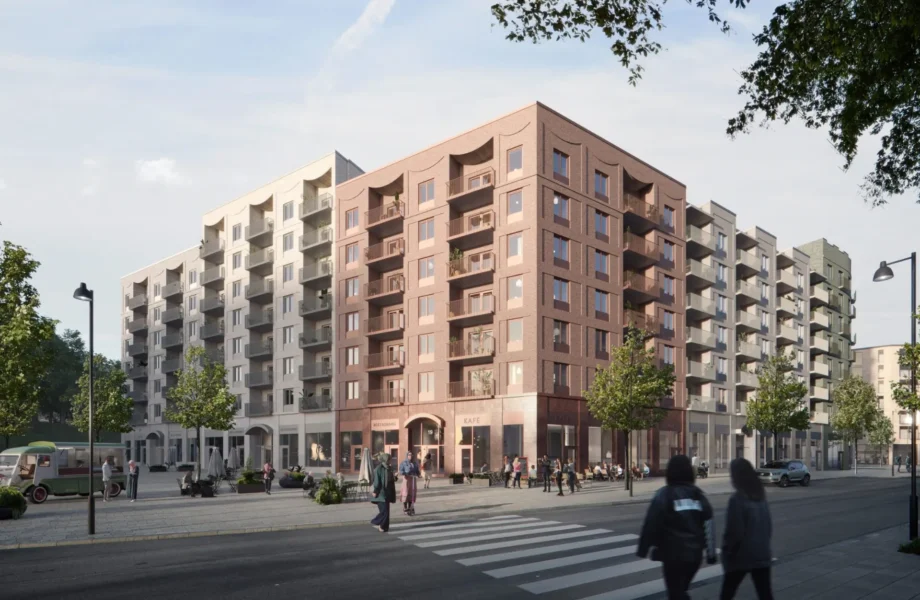 333 nya bostäder vid Sveriges största projekt