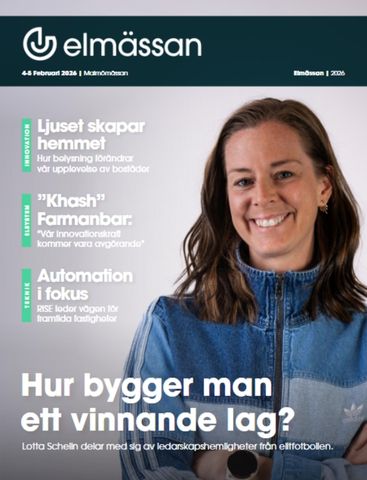 Elmässan Syd 2026 - Officiell mässtidning Cover